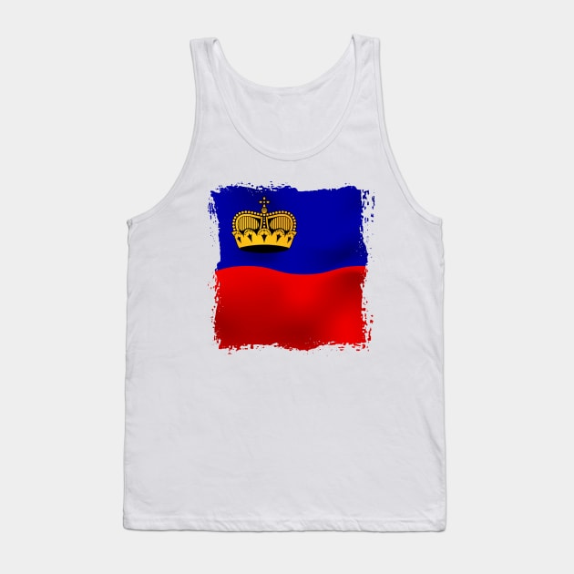 Liechtenstein Artwork Tank Top by SASTRAVILA